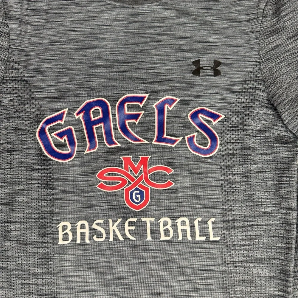 Saint Mary's Gaels Men's Under Armour Shirt Gray Men's‎ Size Small Threadborne
